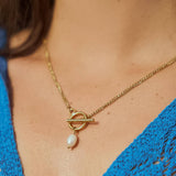 Willow Pearl Chain Necklace