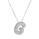 Balloon Initial Necklace