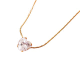 Darcy Petite Heart CZ Necklace