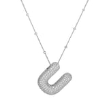 Balloon Initial Necklace
