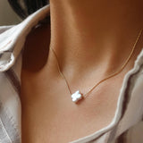 Ruby Freshwater Pearl Necklace