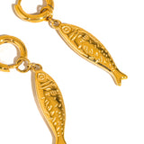 Reef Fish Hoop Earrings