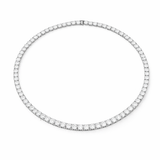 Elena CZ Tennis Necklace