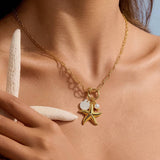 Summer Star and Shell Necklace