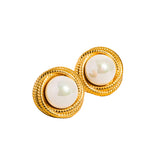 Mismatched Natural Pearl Earrings