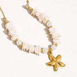 Shell Star Necklace