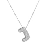 Balloon Initial Necklace