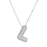 Balloon Initial Necklace