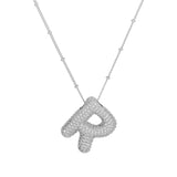 Balloon Initial Necklace