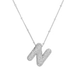 Balloon Initial Necklace