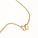 Petite Shell Butterfly Necklace