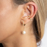 Molly Pearl Chain Earrings