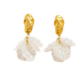 Boho Floral Dangle Earrings
