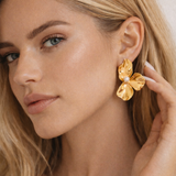 Florence Flower Pearl Earrings