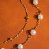 Layered Pearl Bracelet