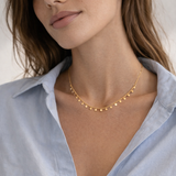 Eclipse Disc Necklace