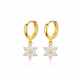 Bridget Star Hoop Earrings