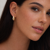 Tessa Star Hoop Earrings