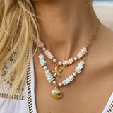 Shell Star Necklace