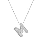 Balloon Initial Necklace