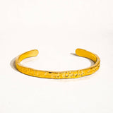 Aria Textured Thin Bangle