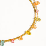 Skylar Layered CZ Stone Chain Bracelet