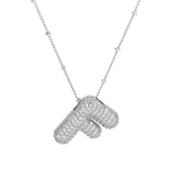 Balloon Initial Necklace