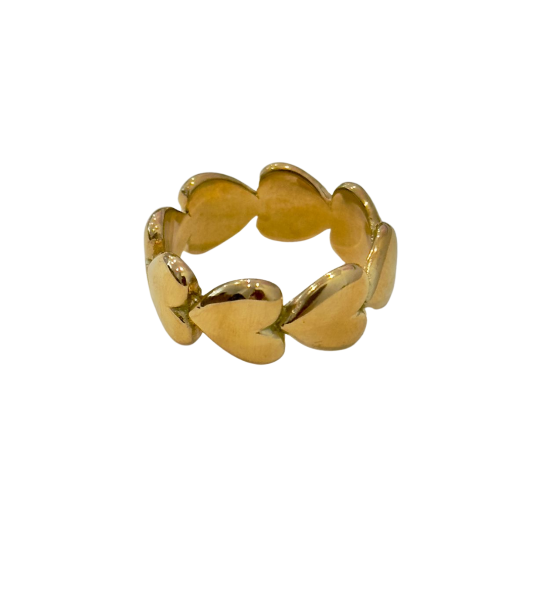 Braided heart ring crafted from premium stainless steel, featuring a refined textured finish for a touch of bold romance. Lightweight, hypoallergenic, water- and tarnish-resistant—perfect for stacking or wearing solo with effortless sophistication.