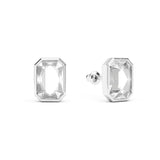 Modern crystal earrings featuring bold octagon-cut stones that symbolise limitlessness, set in polished 18K gold-plated stainless steel. Designed for timeless sophistication with a contemporary edge. Hypoallergenic, water- and tarnish-resistant—perfect for elevating everyday looks or special night-out ensembles.