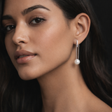 Molly Pearl Chain Earrings