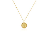 Daisy Sun Pendant Necklace