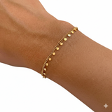 Eclipse Disc Chain Bracelet