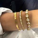 Bezel Tennis Bracelet