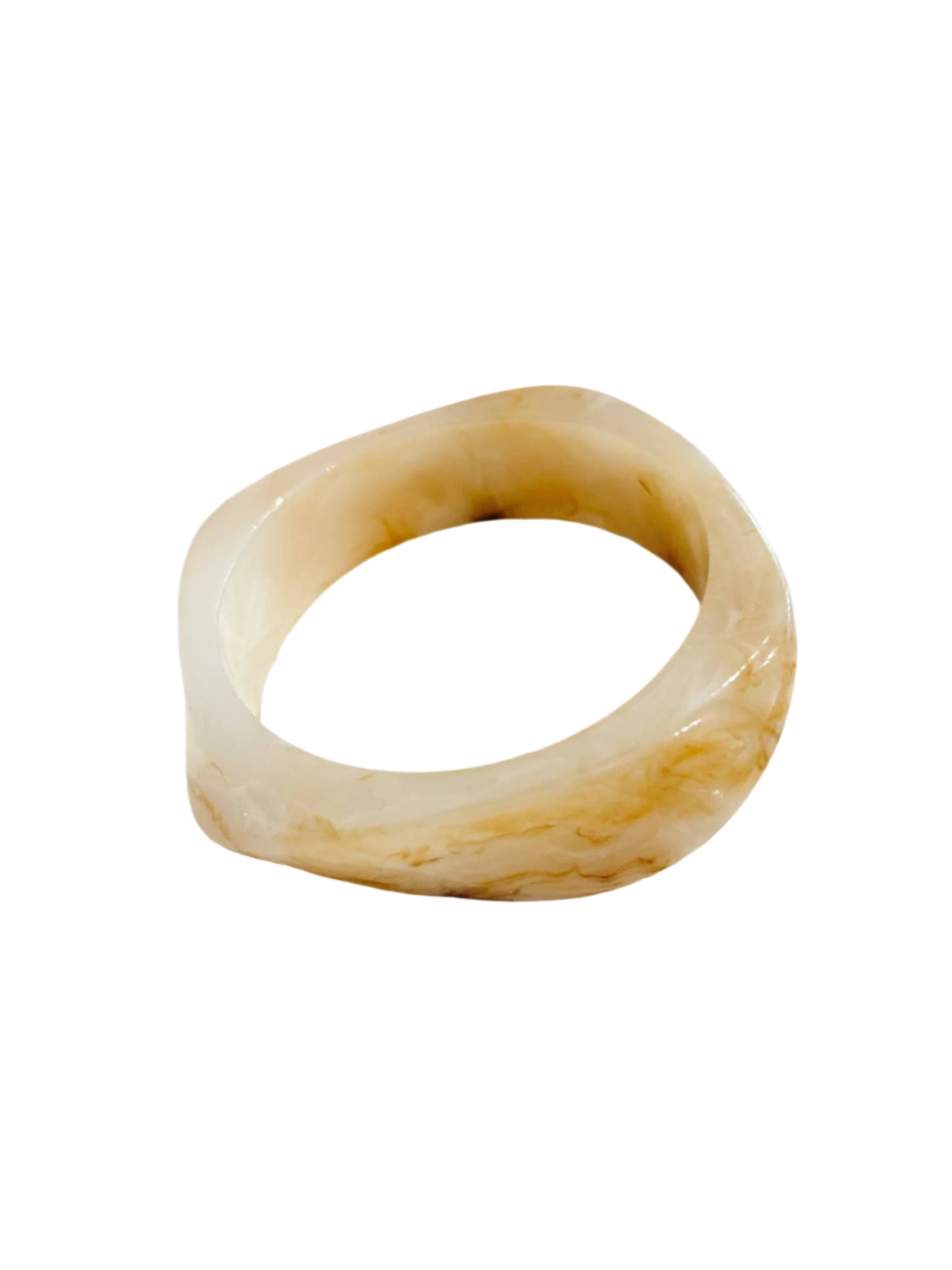 Modern resin cuff bracelet featuring a bold angular silhouette and lightweight design for effortless styling. Crafted from premium high-quality resin, this trendy statement bangle adds a sleek, eye-catching edge to any look.