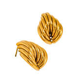 Sienna Teardrop Hoop Earrings