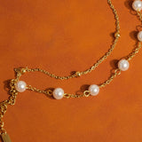 Layered Pearl Bracelet