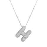 Balloon Initial Necklace