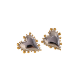 Abigail Heart Stud Earrings
