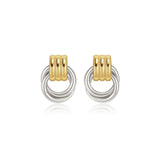 Alba Two Tone Earrings