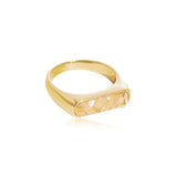 Aura Crushed Crystal Ring