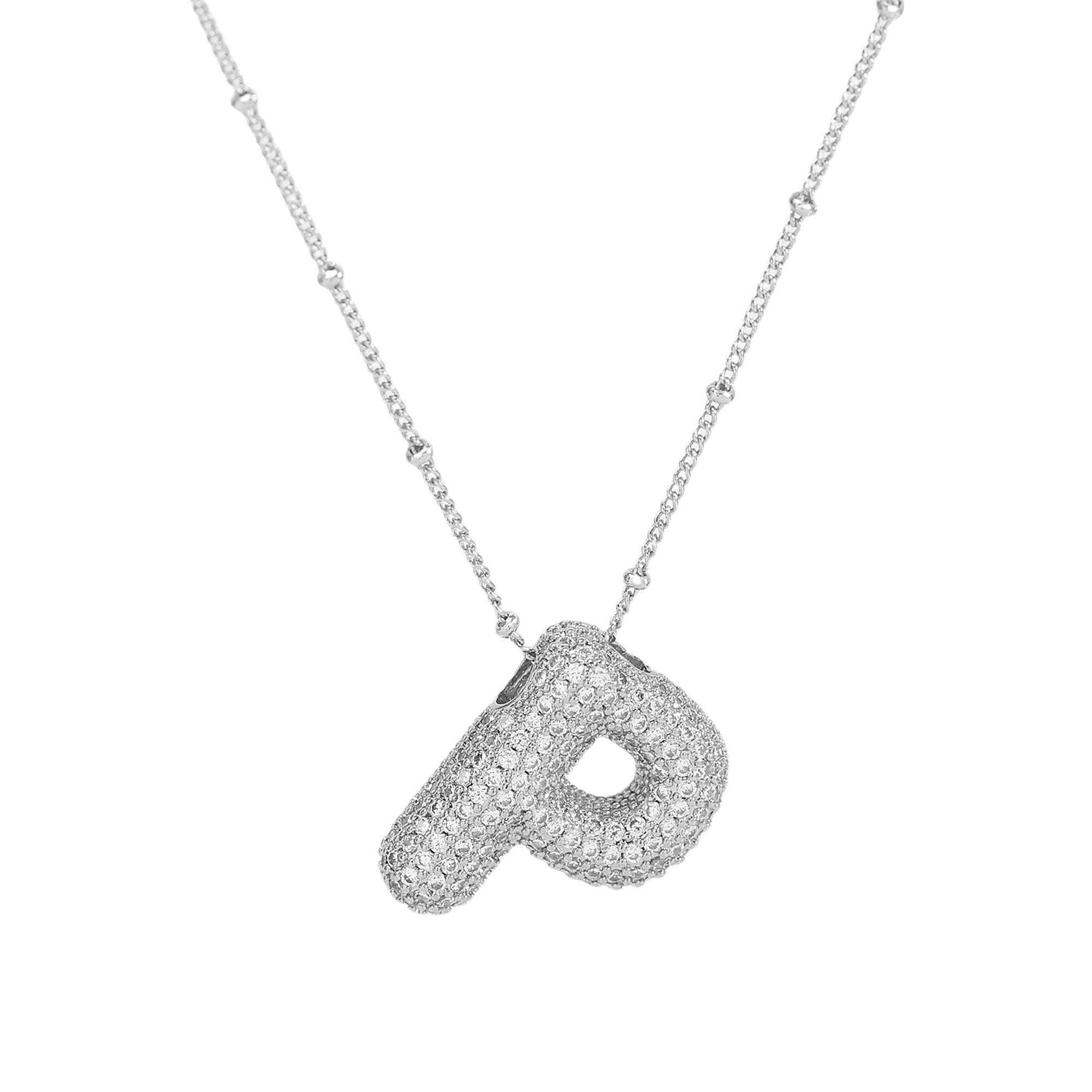 Balloon Initial Necklace