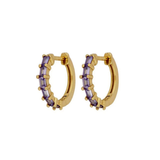 Bree Waterdrop Hoop Earrings
