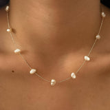 Celina Petite Pearl Necklace