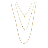 Celestial Triple Star Necklace