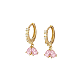 Isla Beloved Heart Hoop Earrings