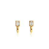 Ivy Square Zircon Earrings