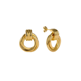 Jane Statement Gold Earrings