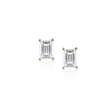 Katie Emerald Cut Studs
