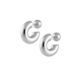 Kelly Tube Hoop Earrings