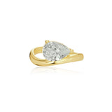 Lumière Teardrop Ring